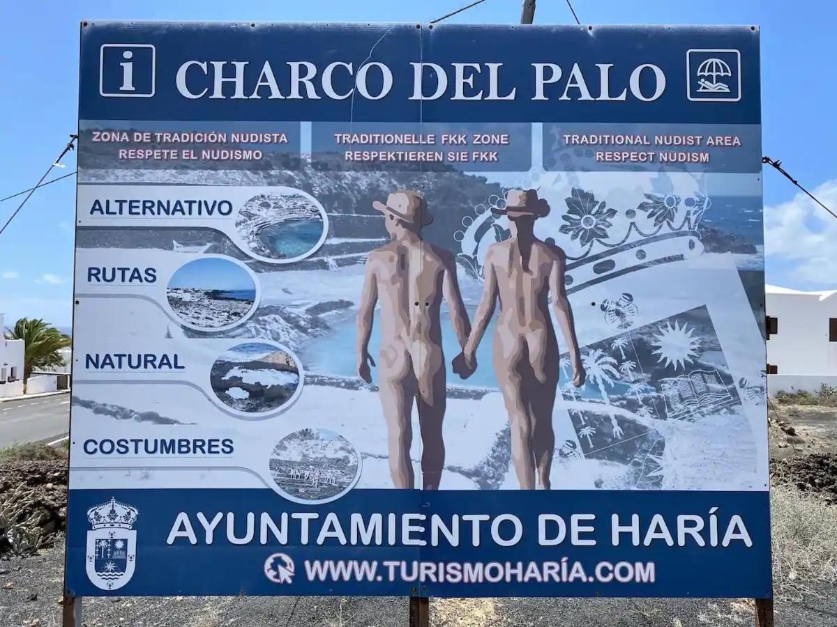 Luxurious Bungalow A2 In A Quiet Complex With Pool 100M From The Sea Charco del Palo Bagian luar foto